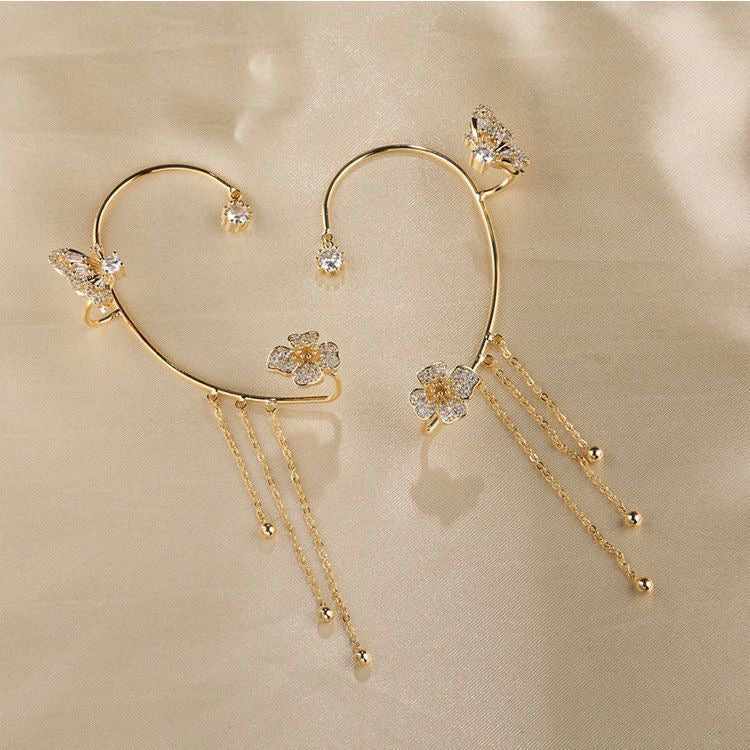 Graceful Butterfly Ear Cuffs