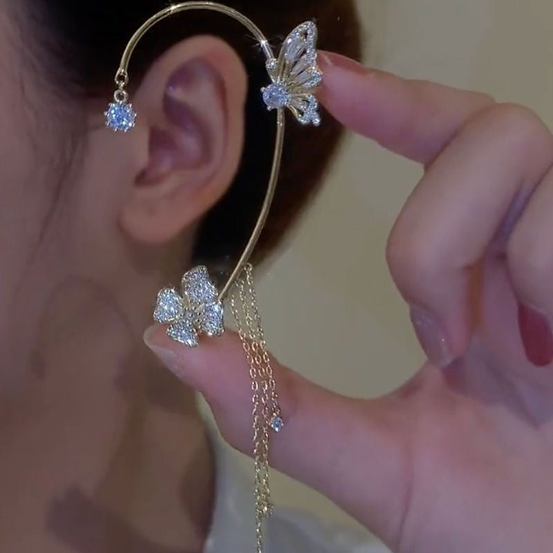 Graceful Butterfly Ear Cuffs