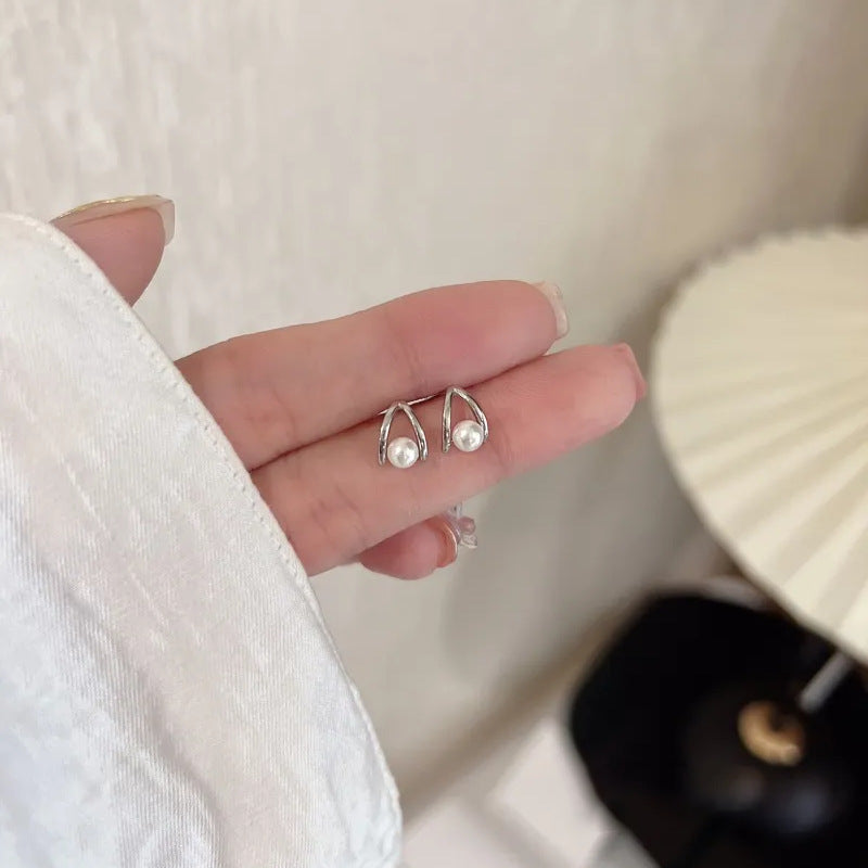 Pendientes de perla en forma de lágrima