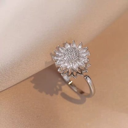 Conjunto de Joyas Estado de Girasol – Diseño Giratorio